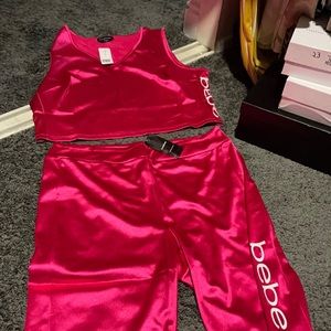 Bebe work out suit